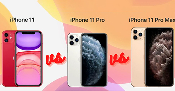 So sánh thiết kế, màu sắc, kích thước iPhone 11, 11 Pro, 11 Pro Max - Thegioididong.com